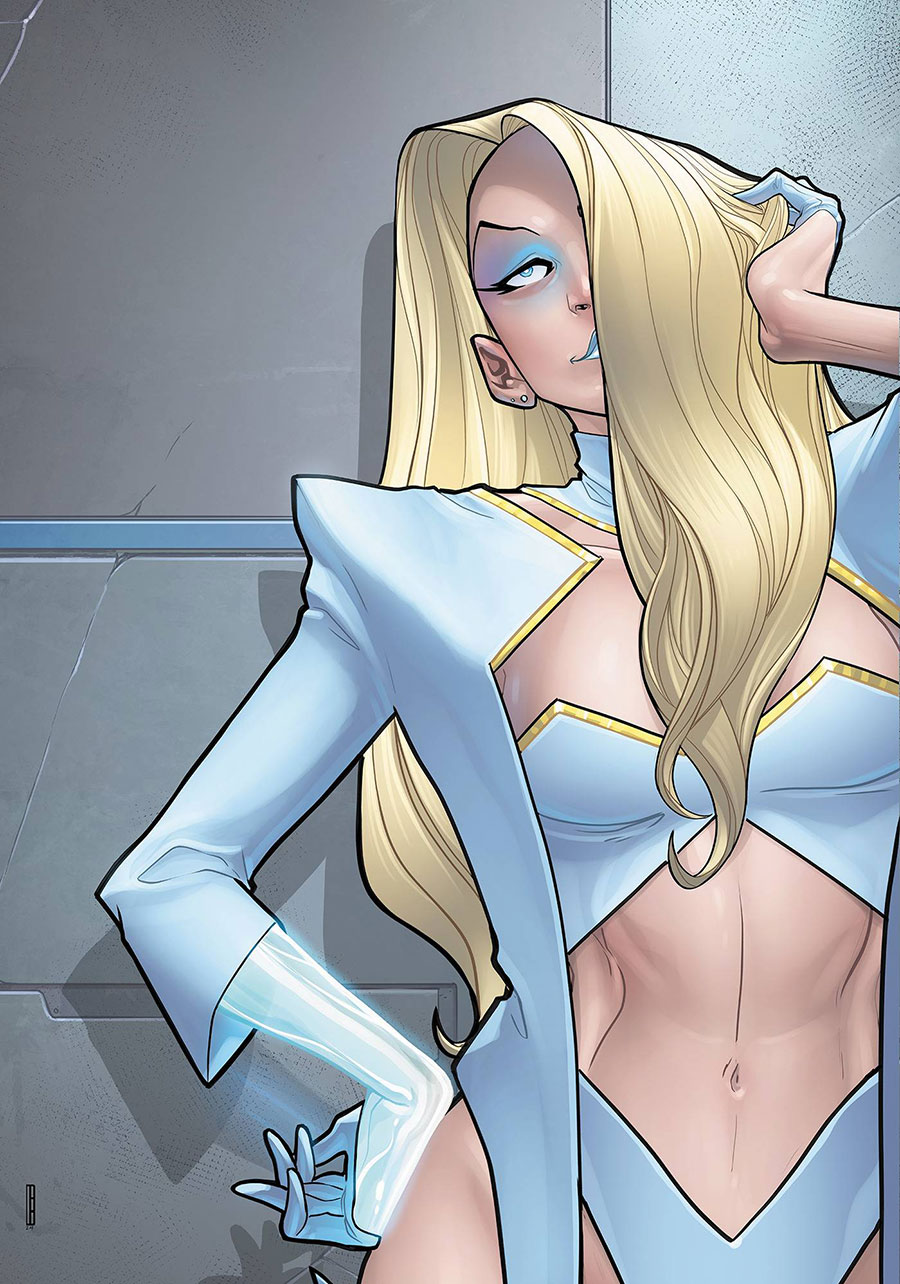 Exceptional X-Men #3 Cover E Incentive David Baldeon Emma Frost Virgin Cover