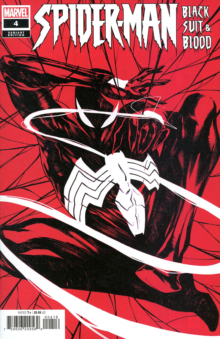 Spider-Man Black Suit & Blood #4 Cover C Incentive Alessandro Cappuccio Variant Cover