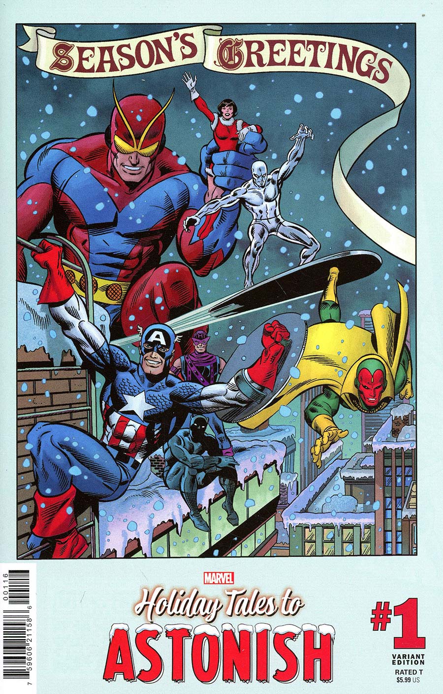 Marvel Holiday Tales To Astonish #1 (One Shot) Cover D Incentive Gil Kane & John Romita Sr Hidden Gem Variant Cover