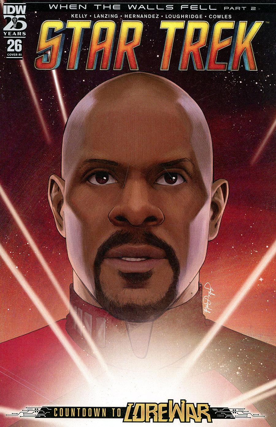 Star Trek (IDW) Vol 2 #26 Cover C Incentive Jake Bartok Variant Cover