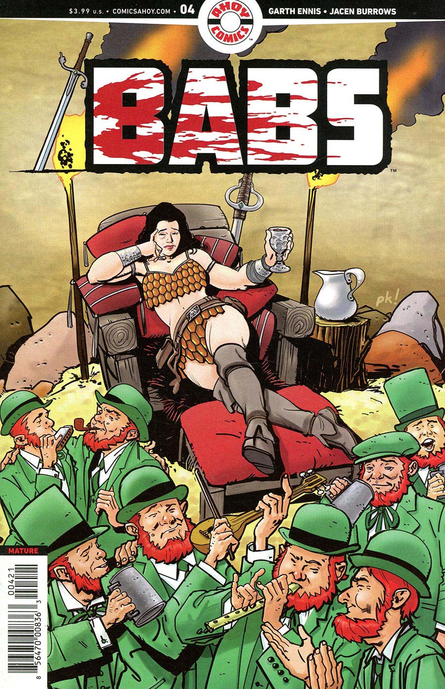 Babs #4 Cover B Variant Peter Krause Cover