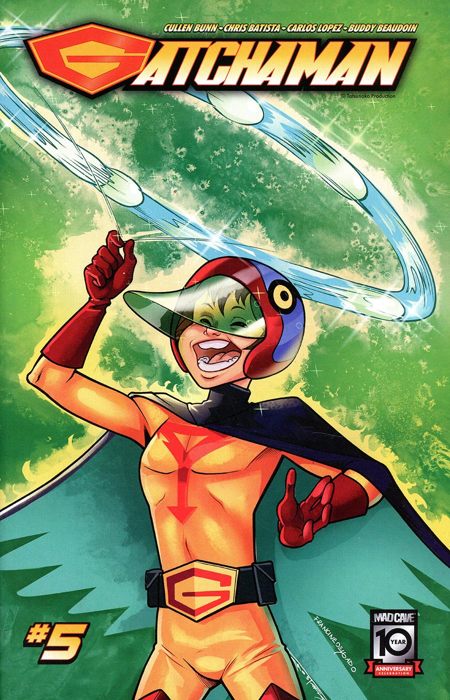 Gatchaman #5 Cover C Incentive Francine Delgado Variant Cover