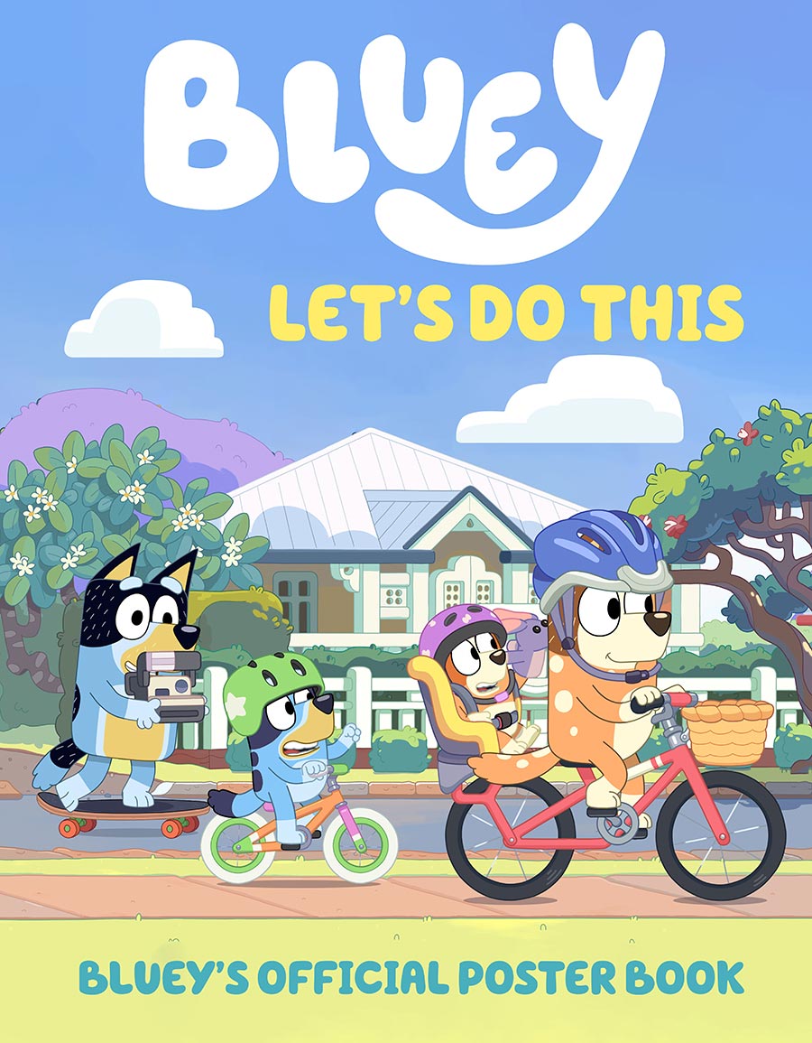 Lets Do This Blueys Official Poster Book TP