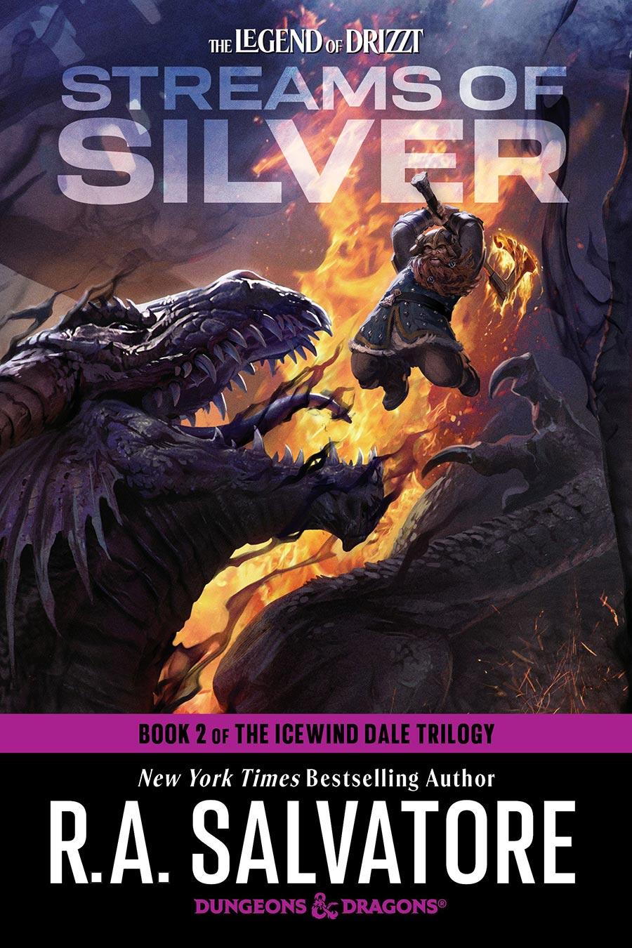 Legend Of Drizzt Streams Of Silver Dungeons & Dragons Book 2 Of The Icewind Dale Trilogy TP