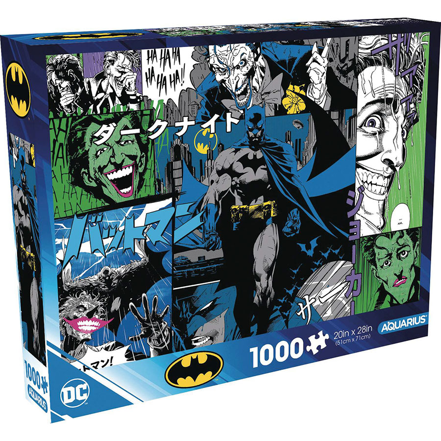 DC Comics Batman Manga 1000-Piece Jigsaw Puzzle