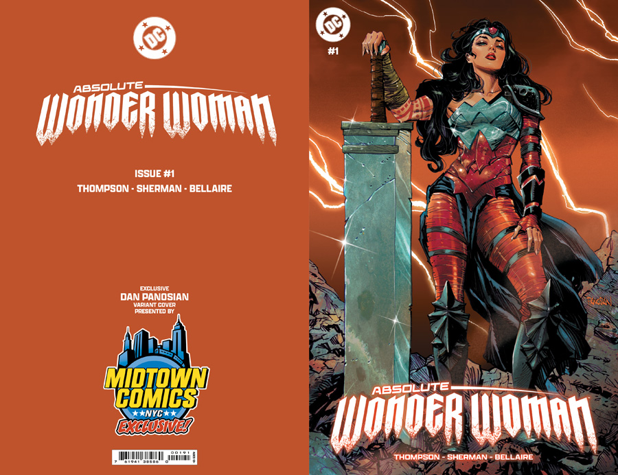 Absolute Wonder Woman #1  Midtown Exclusive Dan Panosian Connecting Variant Cover (DC All In)(Limit 1 Per Customer)