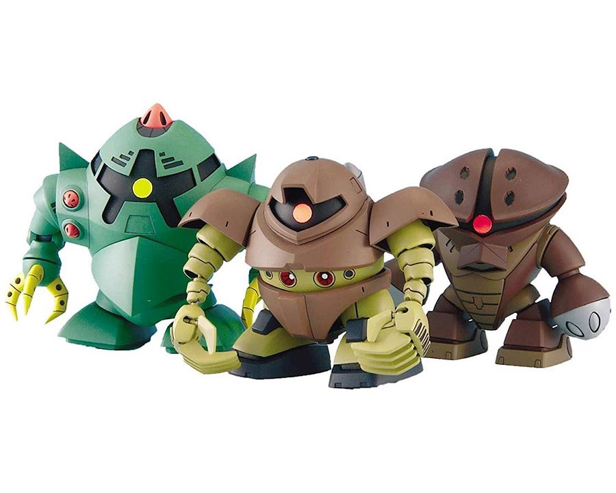 Gundam Super Deformed Kit BB#238 Gogg & Agguy & Zock