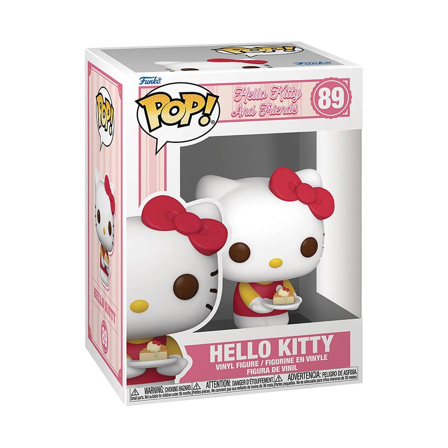 POP Sanrio Hello Kitty And Friends Hello Kitty With Cake Vinyl Figure