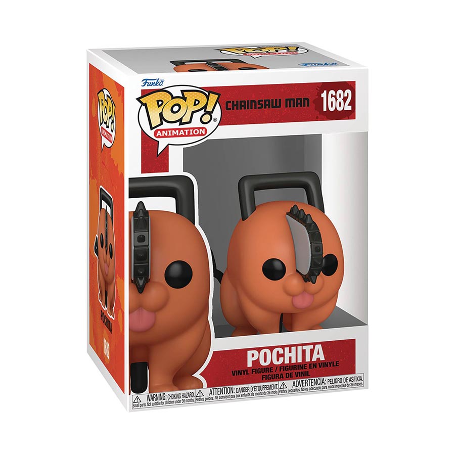 POP Animation Chainsaw Man Pochita Vinyl Figure