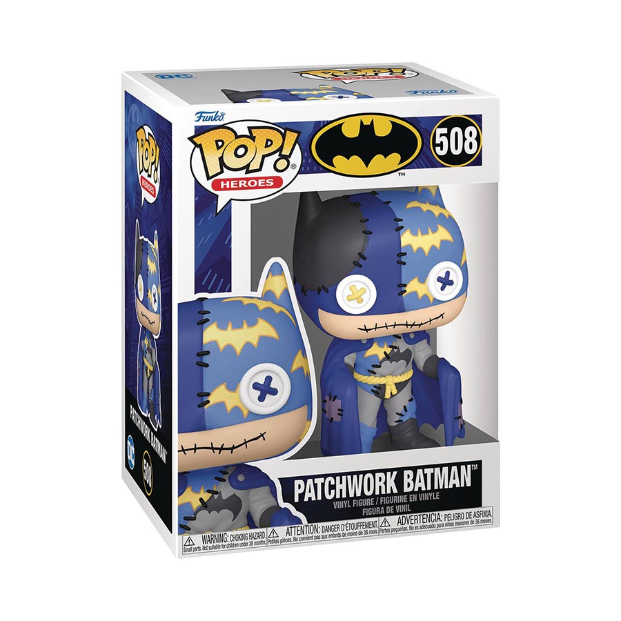 POP Heroes Patchwork Batman Vinyl Figure