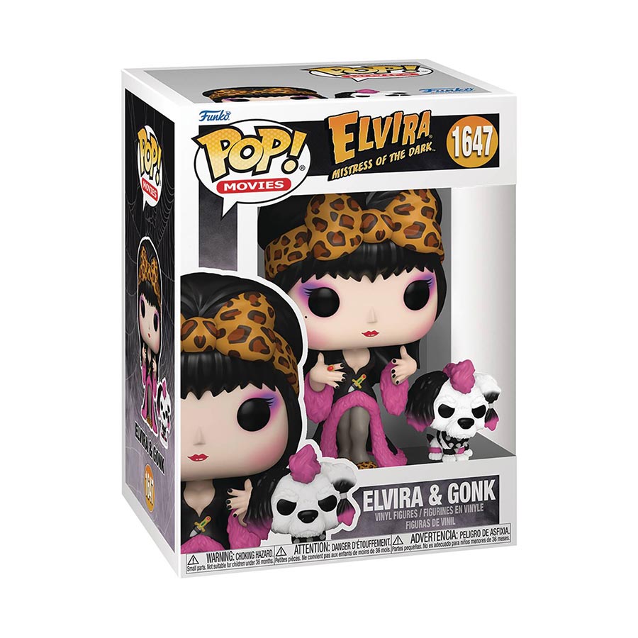 POP & Buddy Elvira & Gonk Vinyl Figure