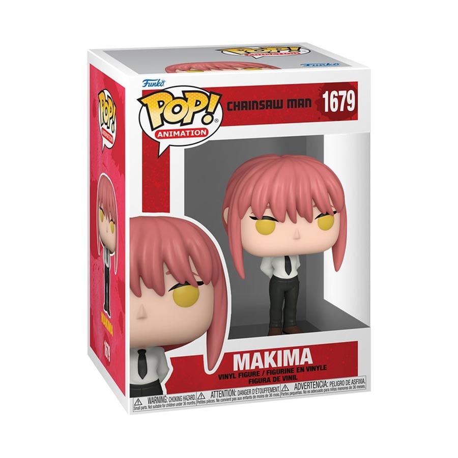 POP Animation Chainsaw Man Makima Vinyl Figure