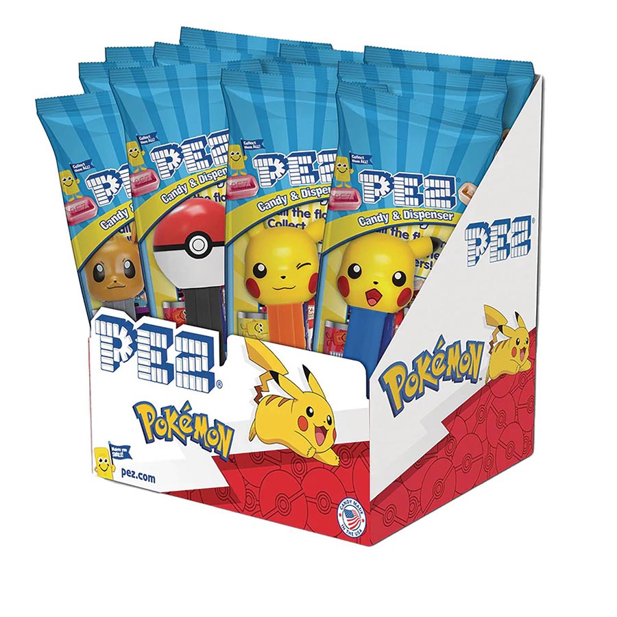 Pokemon PEZ Poly Bag 12-Piece Display