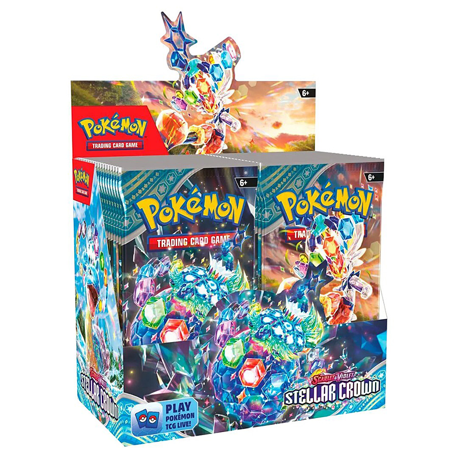 Pokemon Scarlet And Violet Stellar Crown Booster Display (36-Count)