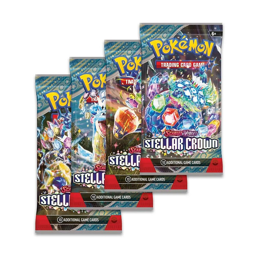 Pokemon Scarlet And Violet Stellar Crown Booster Pack