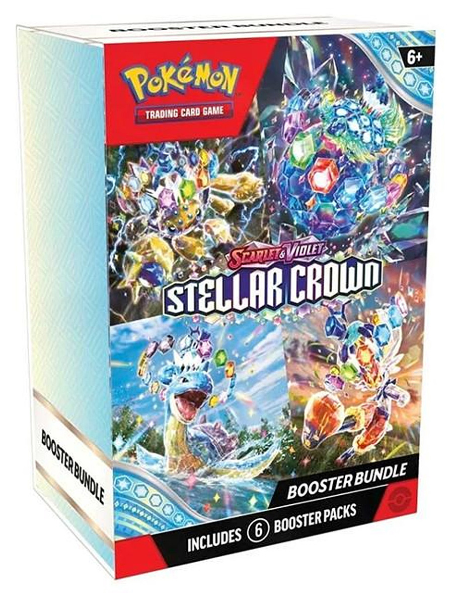 Pokemon Scarlet And Violet Stellar Crown Booster Bundle Box