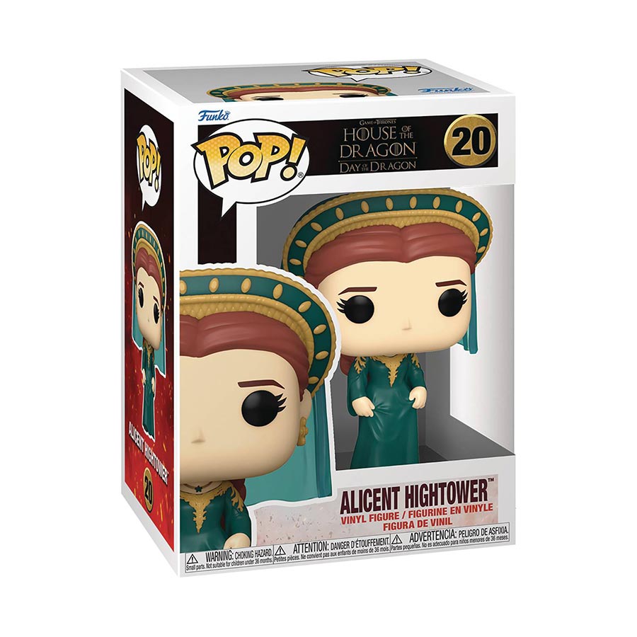 POP Television House Of The Dragon Season 3 Alicent Hightower With Veil Vinyl Figure