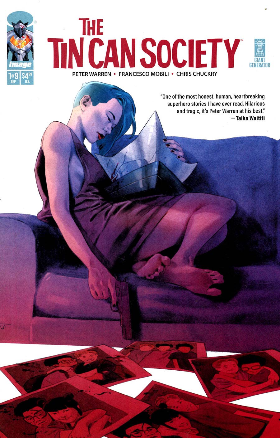 Tin Can Society #1 Cover E Regular Francesco Mobili & Chris Chuckry Cover Misprint Edition