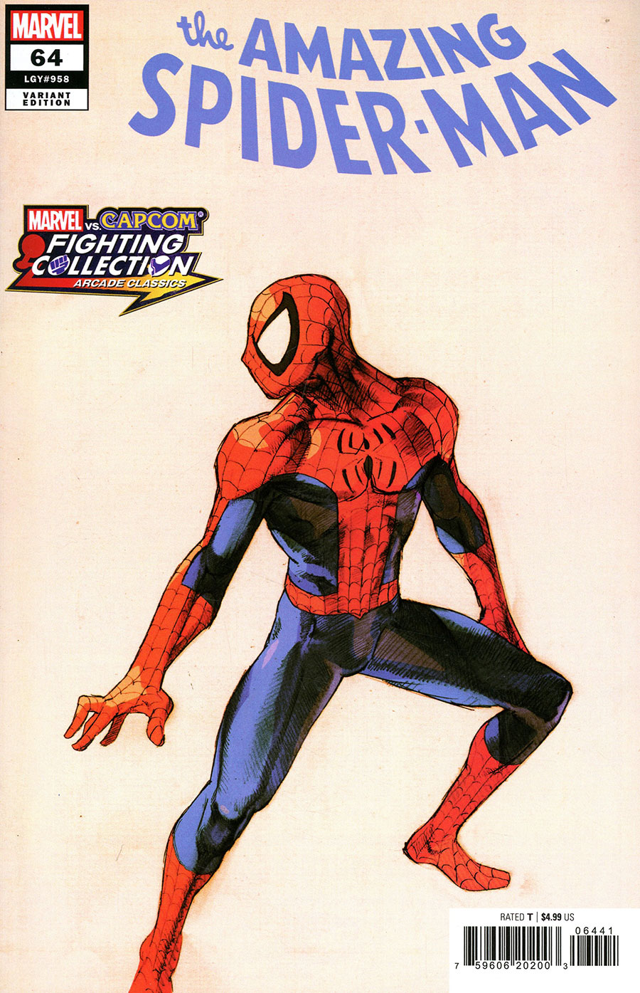 Amazing Spider-Man Vol 6 #64 Cover C Variant Bengus Marvel vs Capcom Cover (Limit 1 Per Customer)