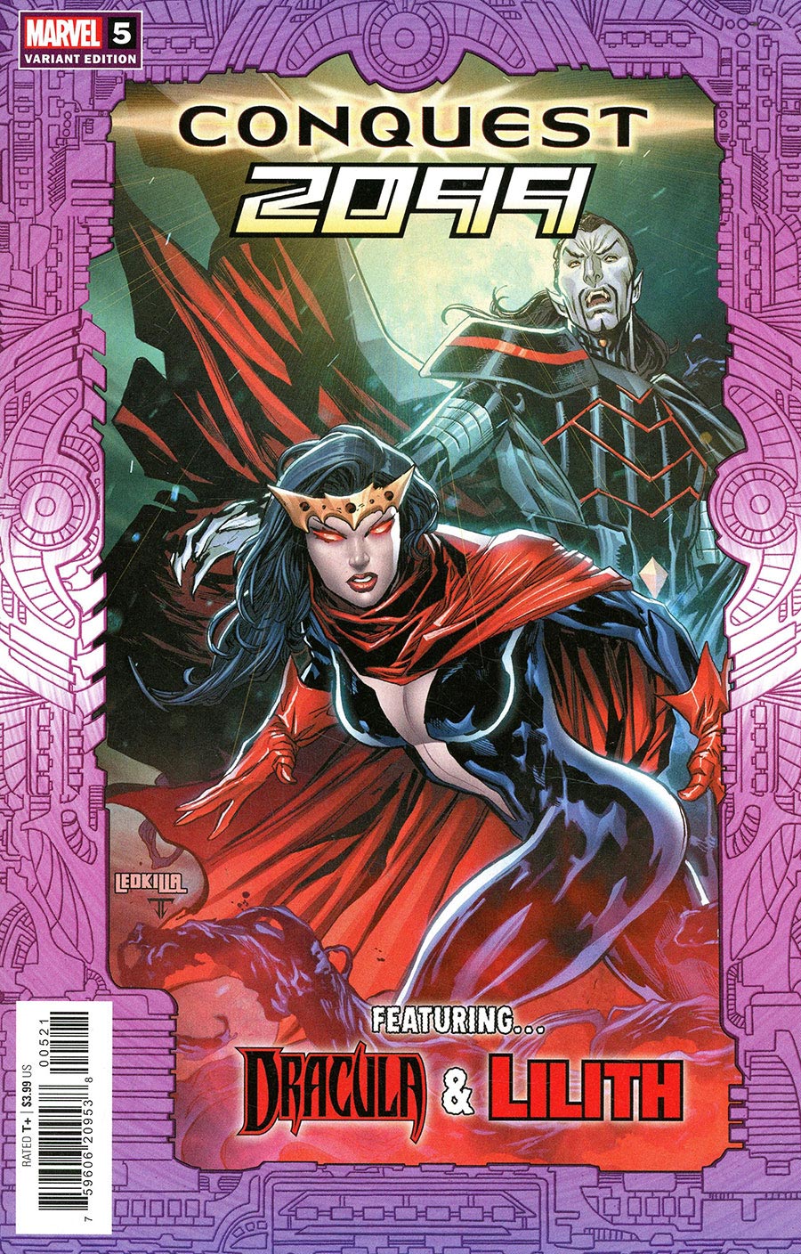 Conquest 2099 #5 Cover B Variant Ken Lashley Frame Cover