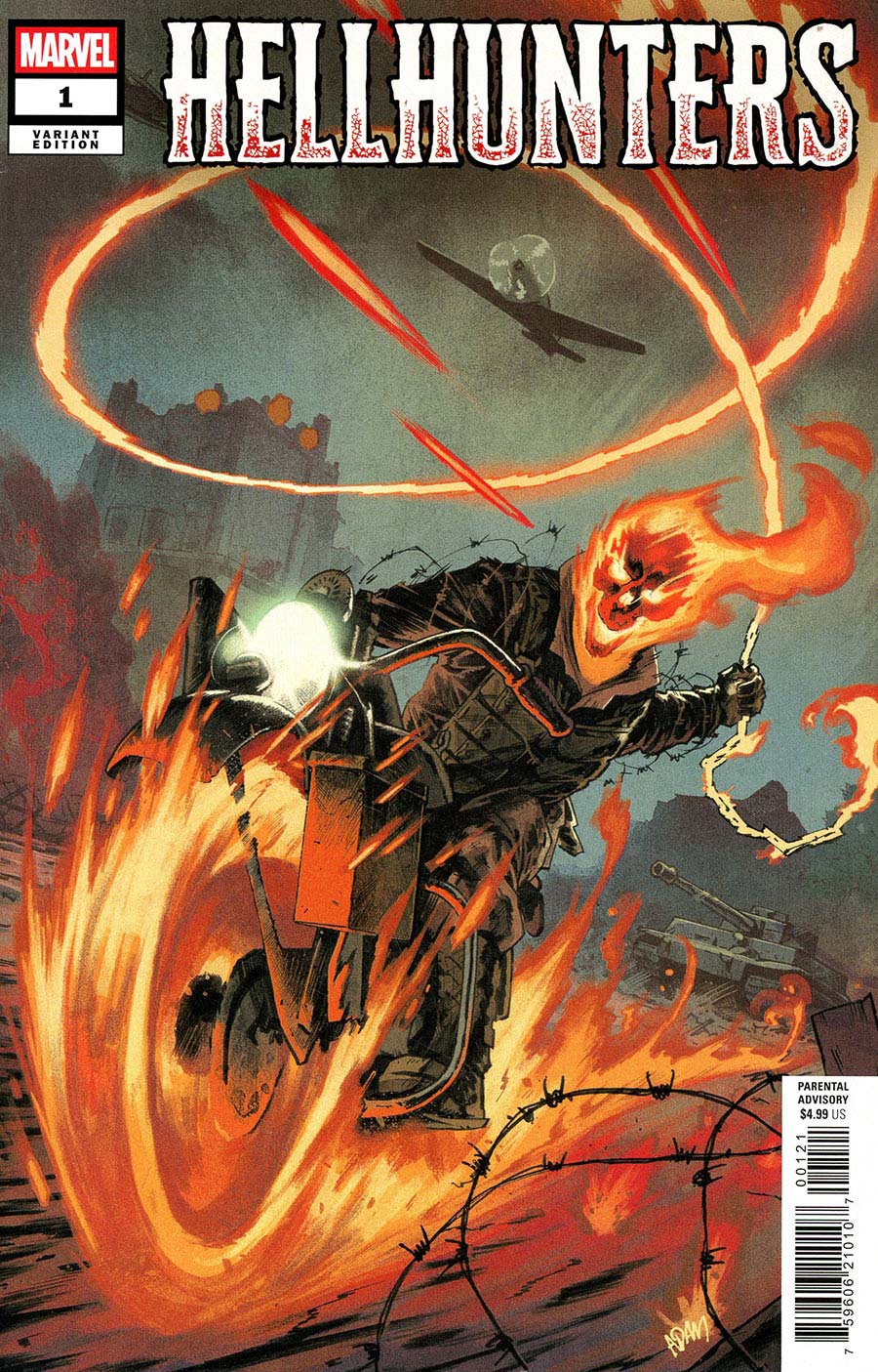 Hellhunters #1 Cover B Variant Adam Gorham Cover