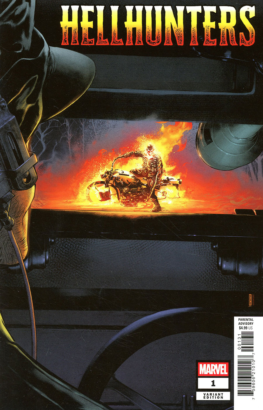 Hellhunters #1 Cover C Variant David Baldeon Windowshades Cover