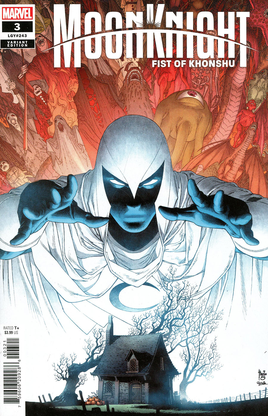 Moon Knight Fist Of Khonshu #3 Cover B Variant Paulo Siqueira Cover