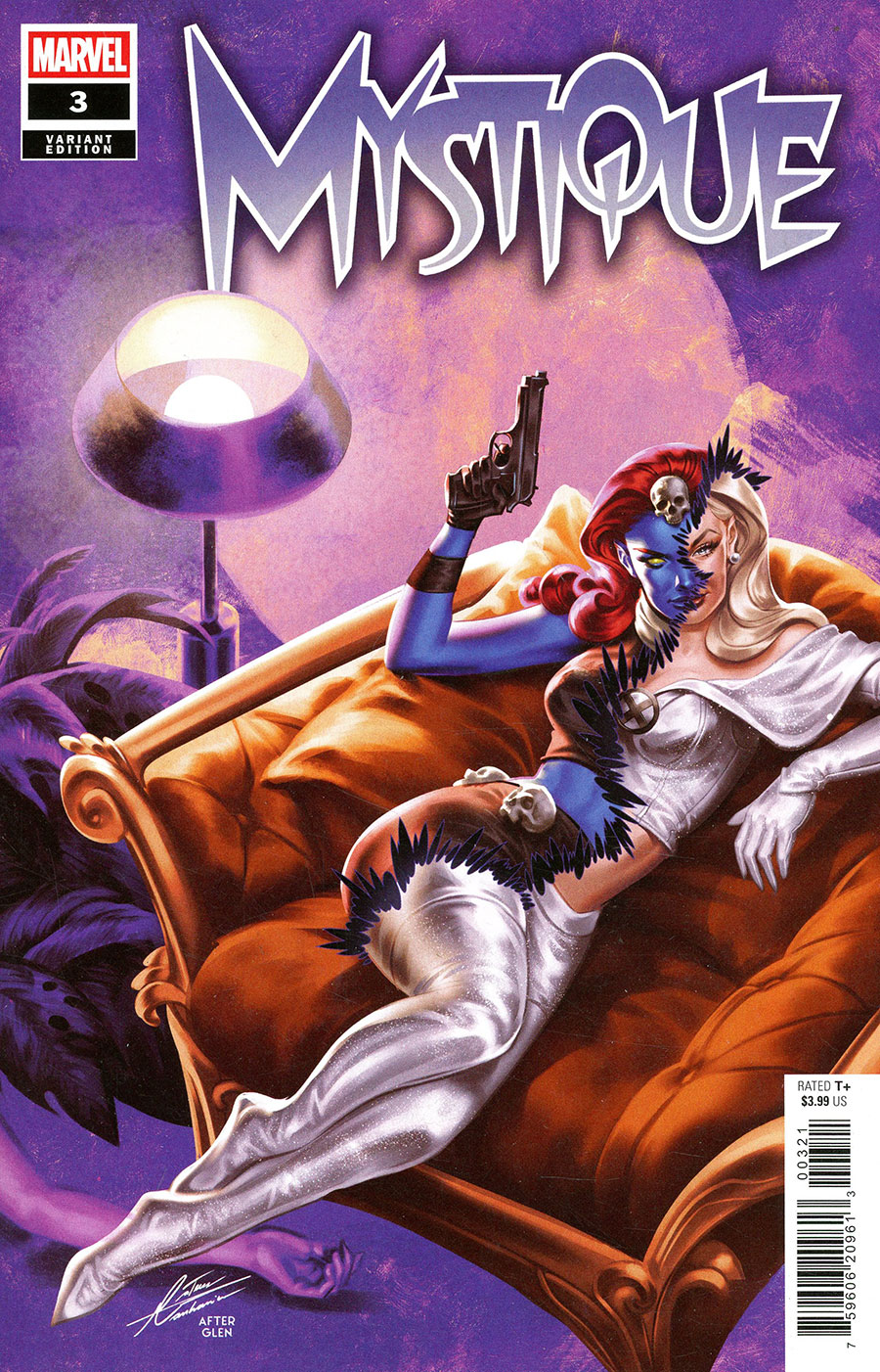 Mystique Vol 2 #3 Cover B Variant Mateus Manhanini Cover