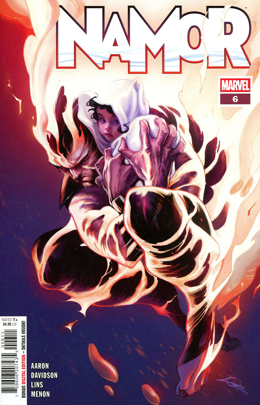 Namor Vol 2 #6 Cover A Regular Alexander Lozano Cover