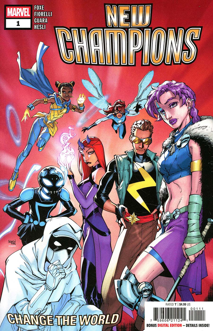 New Champions #1 Cover A Regular Gleb Melnikov Cover