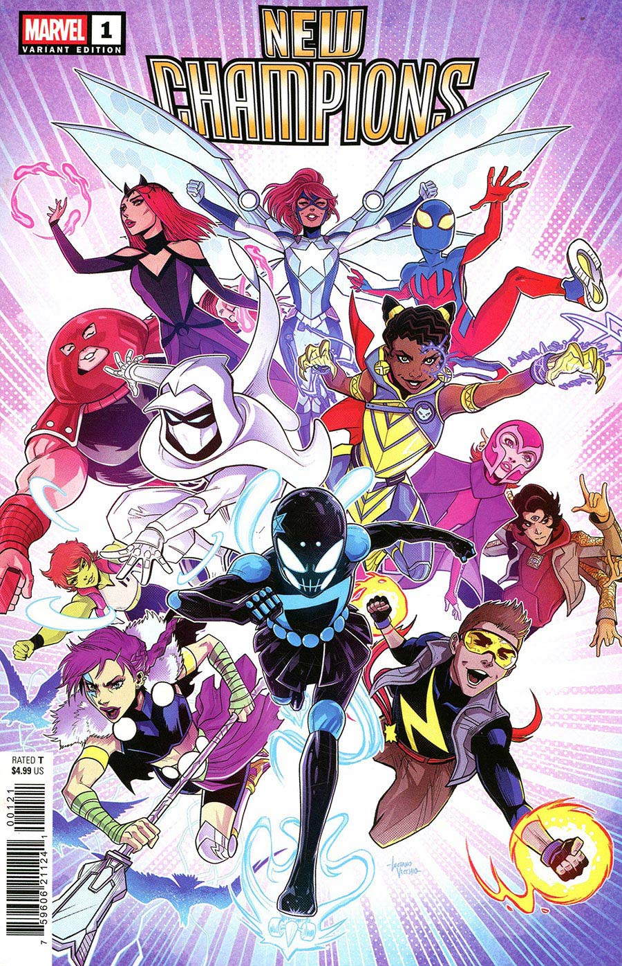 New Champions #1 Cover C Variant Luciano Vecchio Promo Cover