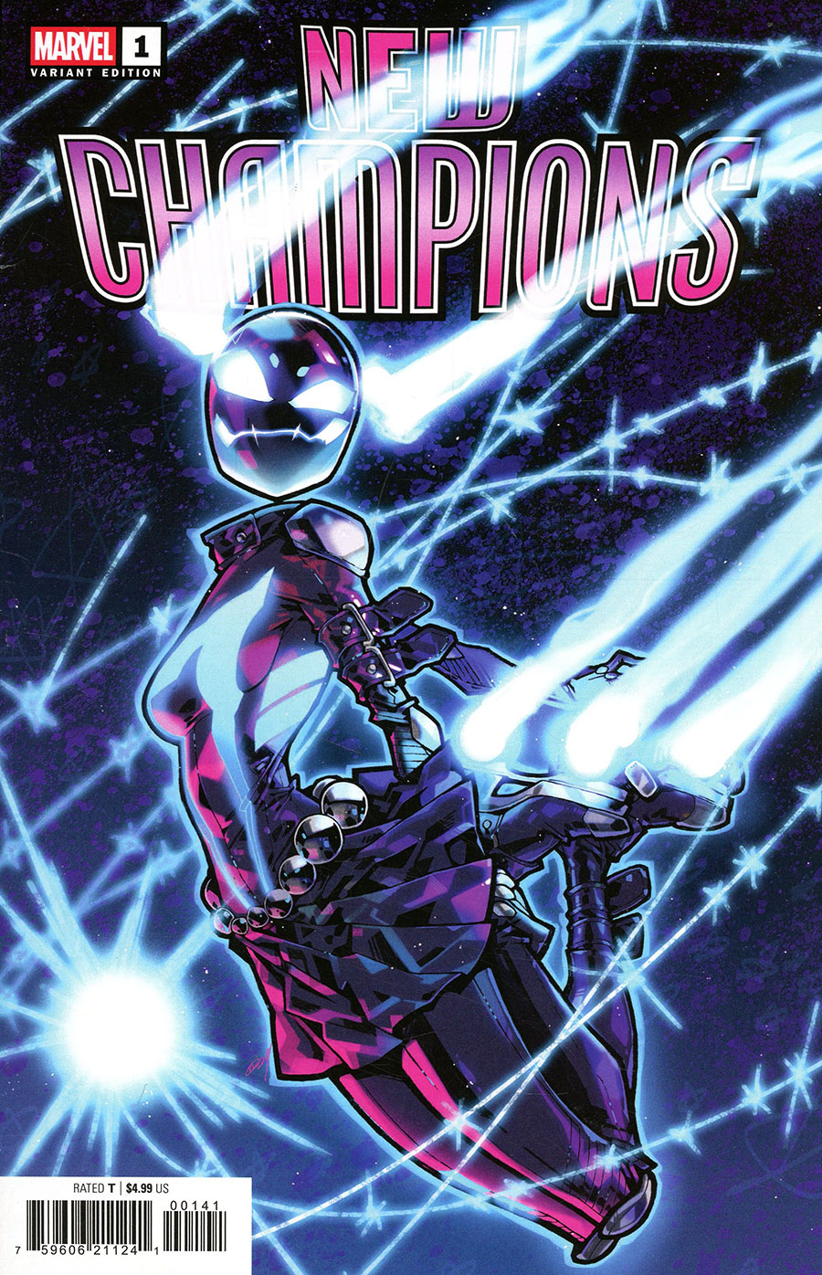 New Champions #1 Cover D Variant Rose Besch Cover