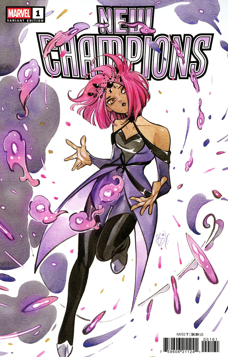 New Champions #1 Cover F Variant Peach Momoko Cover