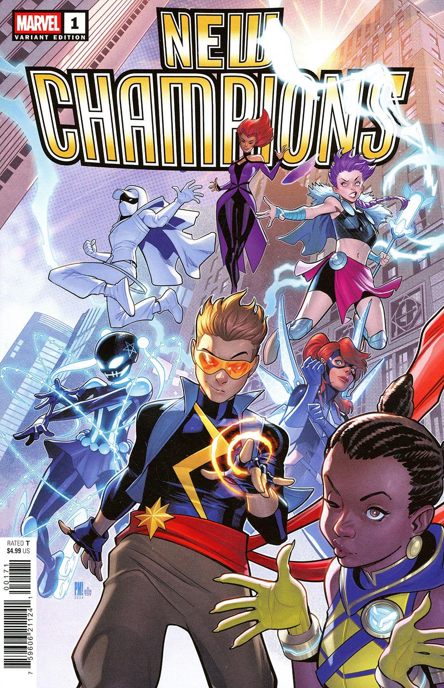 New Champions #1 Cover G Variant Paco Medina Cover