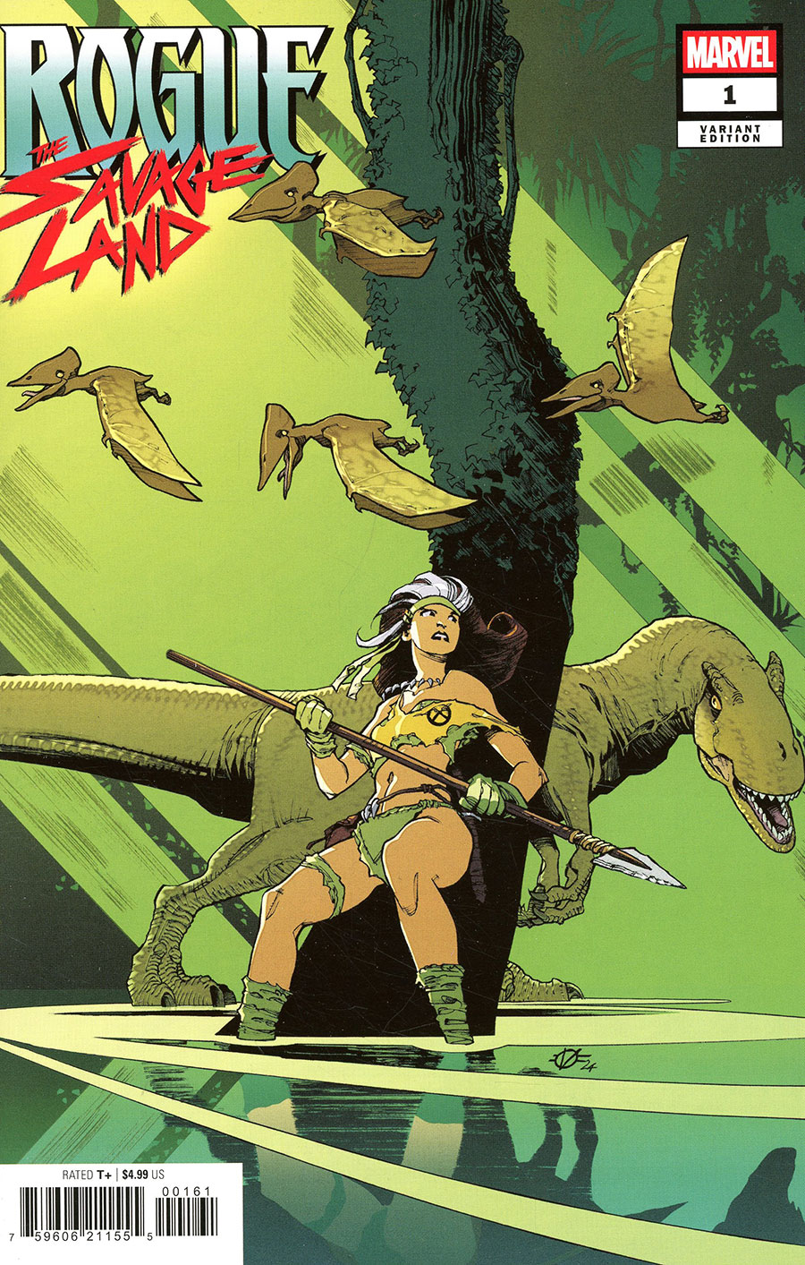 Rogue The Savage Land #1 Cover E Variant Olivier Vatine Cover