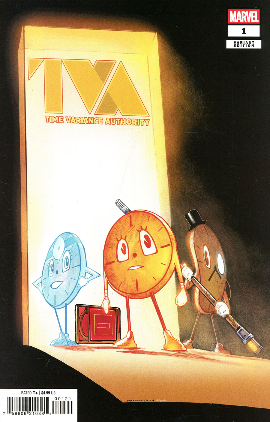 TVA #1 Cover B Variant Humberto Ramos Miss Minutes Cover