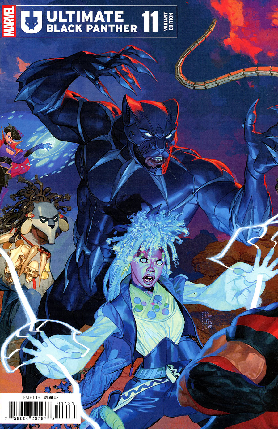 Ultimate Black Panther #11 Cover B Variant Josemaria Casanovas Connecting Cover
