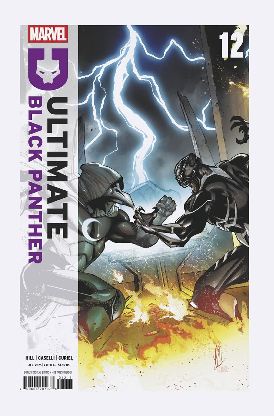 Ultimate Black Panther #12 Cover A Regular Stefano Caselli Cover