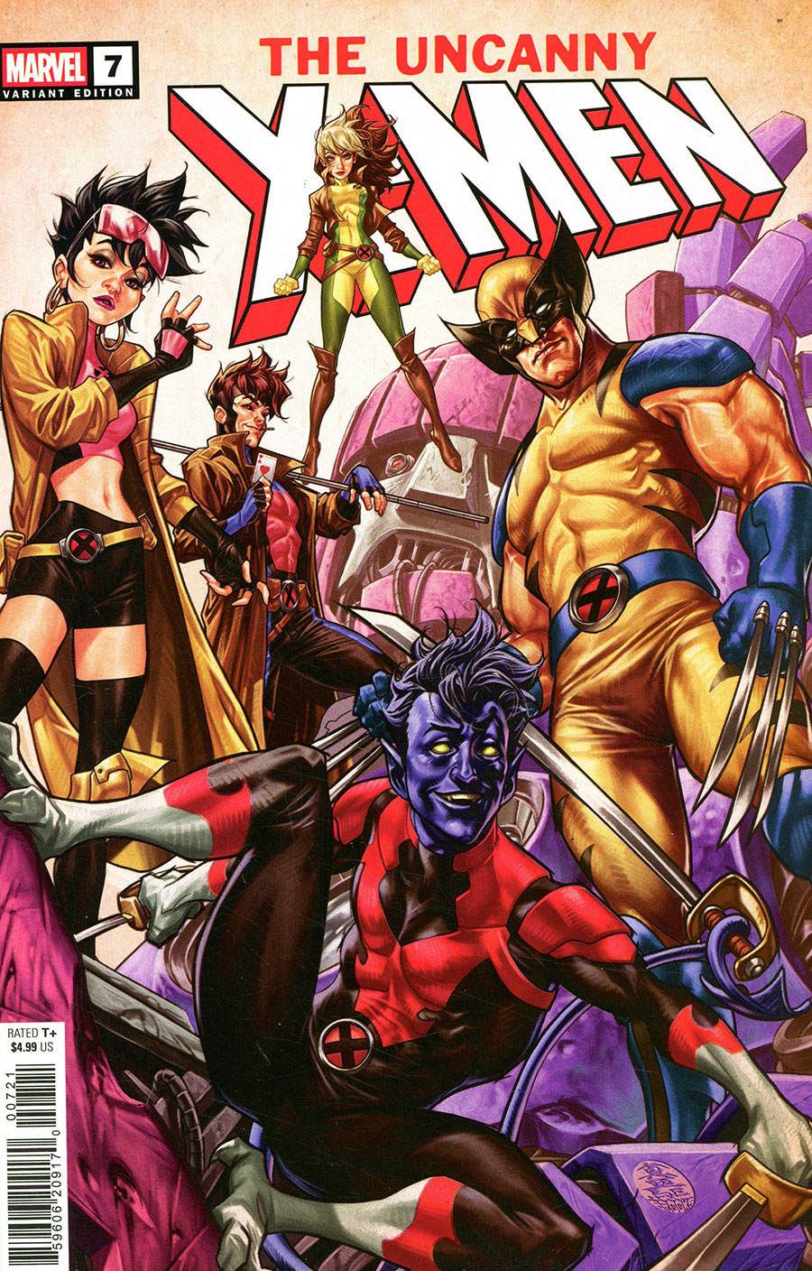 Uncanny X-Men Vol 6 #7 Cover D Variant Mark Brooks Cover (Raid On Graymalkin Part 2)