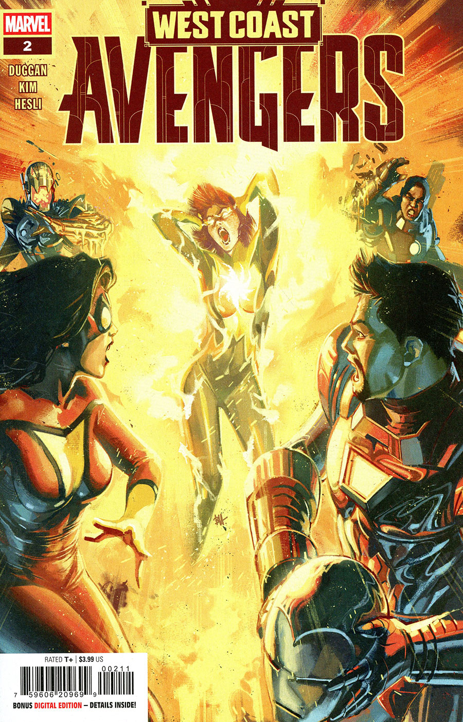 West Coast Avengers Vol 4 #2 Cover A Regular Ben Harvey Cover