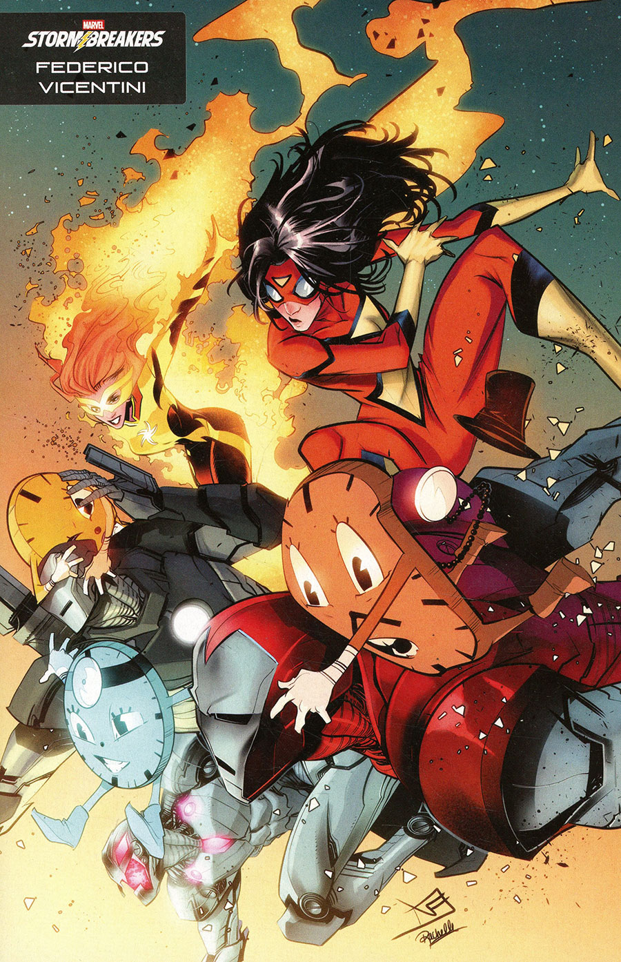 West Coast Avengers Vol 4 #2 Cover B Variant Federico Vicentini Stormbreakers Cover