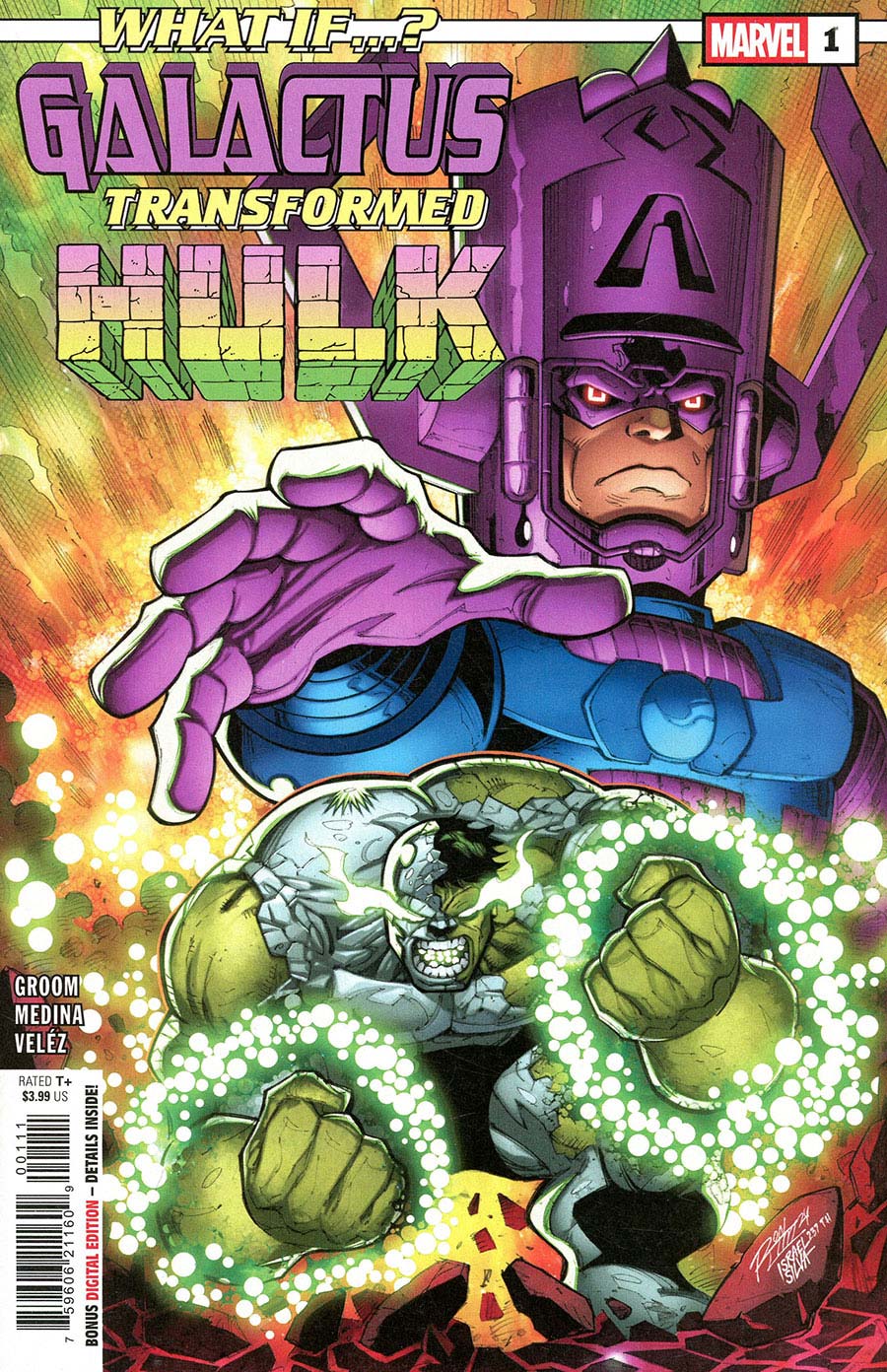 What If Galactus Transformed Hulk #1 (One Shot) Cover A Regular Ron Lim Cover