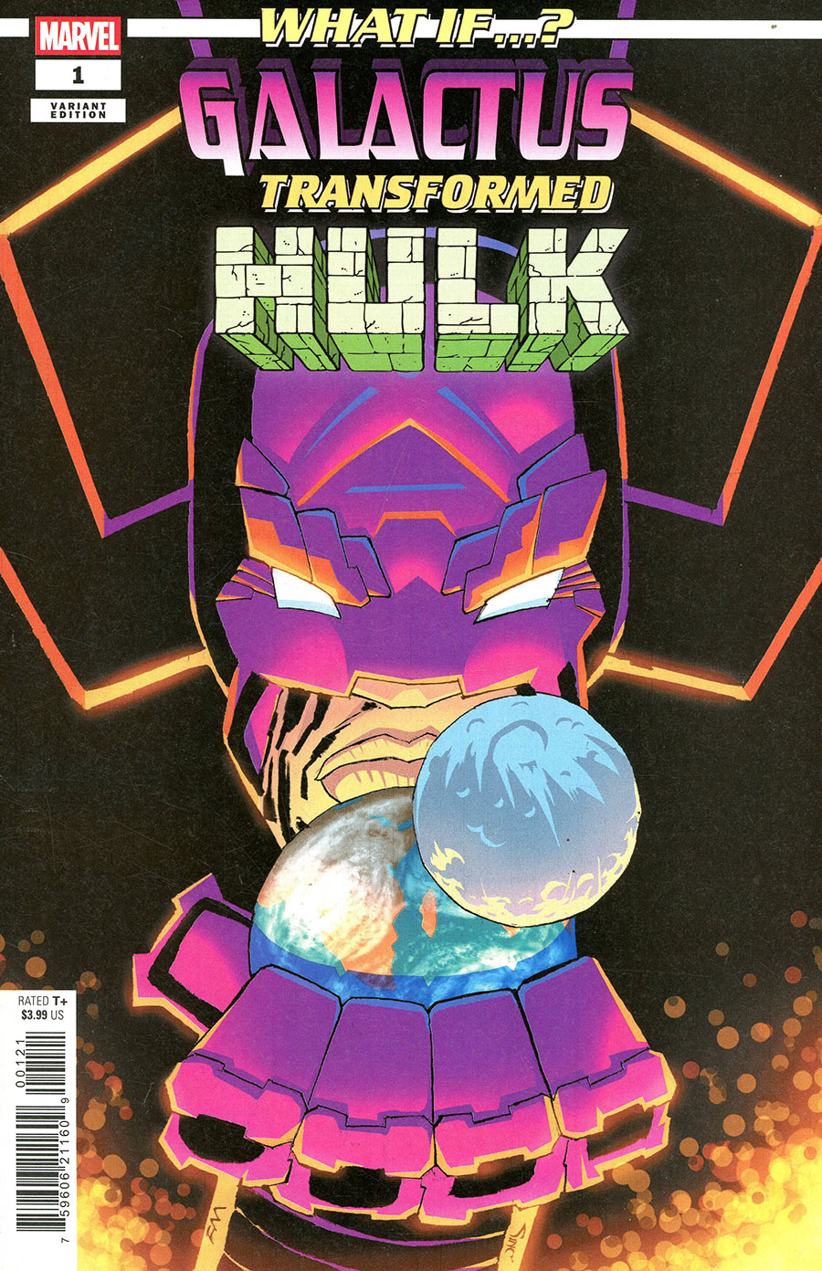 What If Galactus Transformed Hulk #1 (One Shot) Cover C Variant Frank Miller Cover