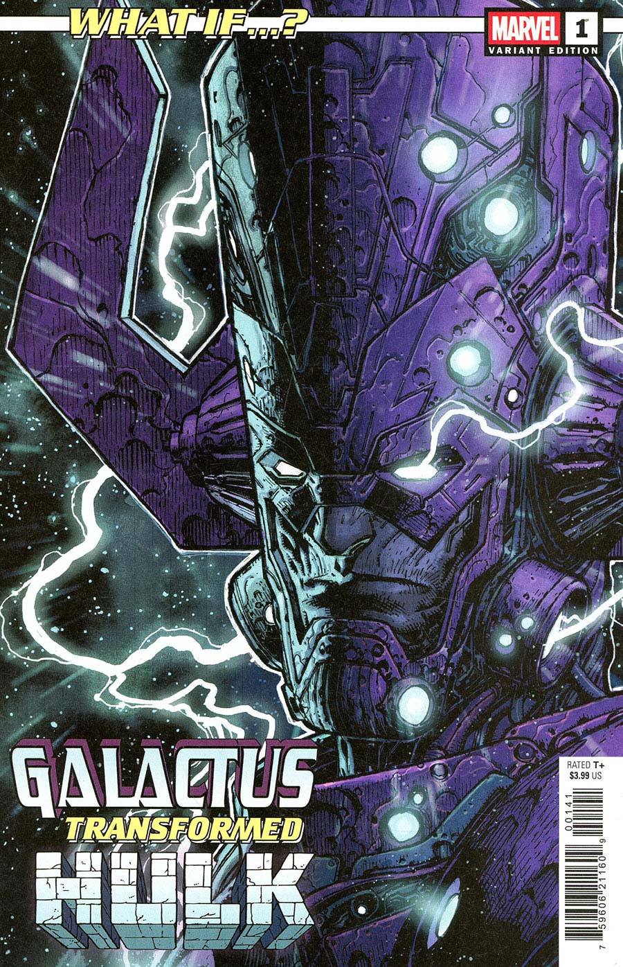 What If Galactus Transformed Hulk #1 (One Shot) Cover D Variant Stephen Platt Cover