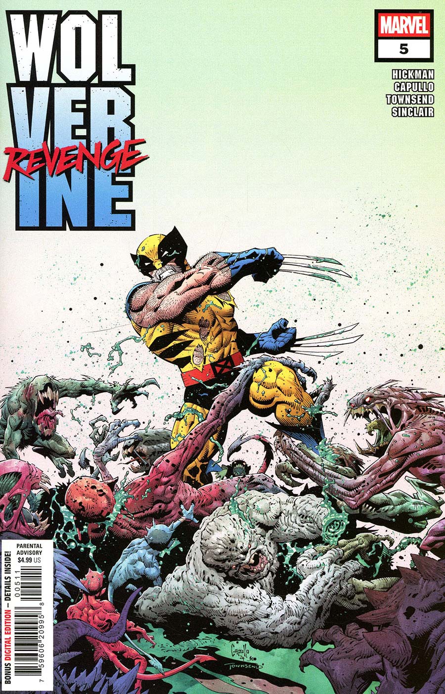 Wolverine Revenge #5 Cover A Regular Greg Capullo Cover