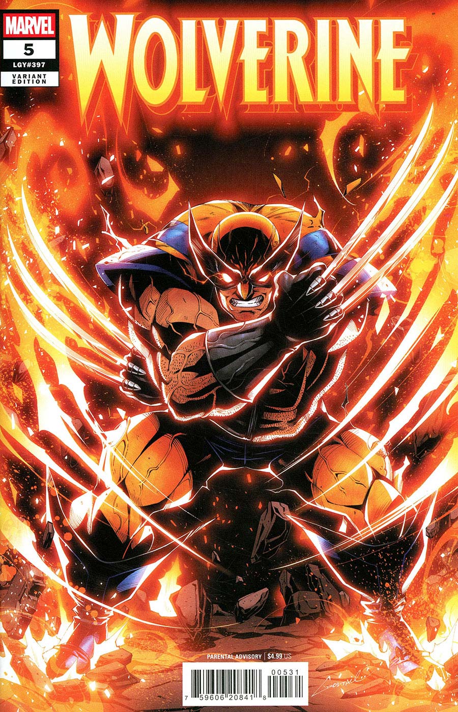 Wolverine Vol 8 #5 Cover C Variant GODTAIL Cover