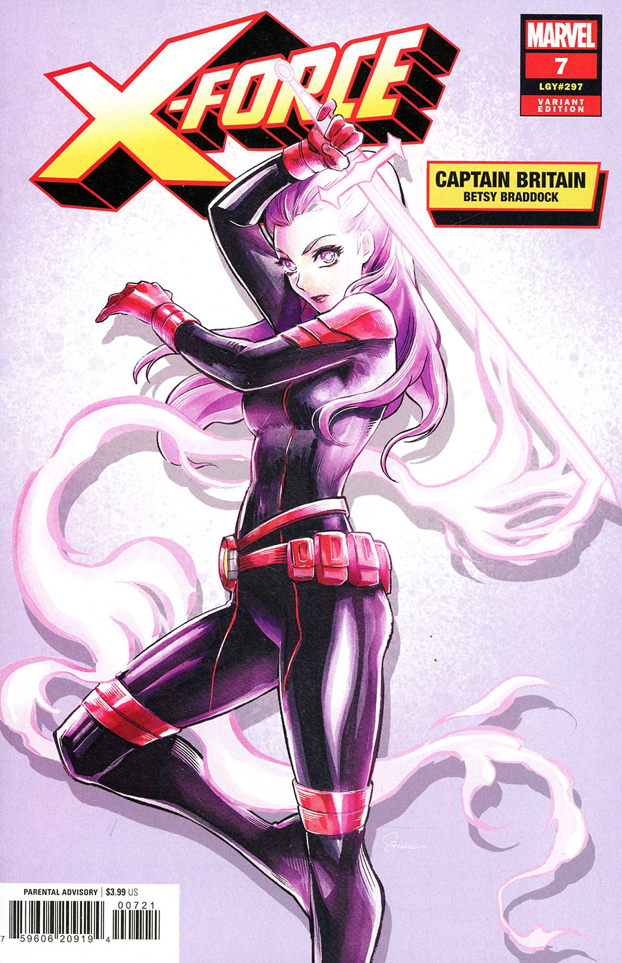X-Force Vol 7 #7 Cover C Variant SAOWEE Betsy Braddock Cover