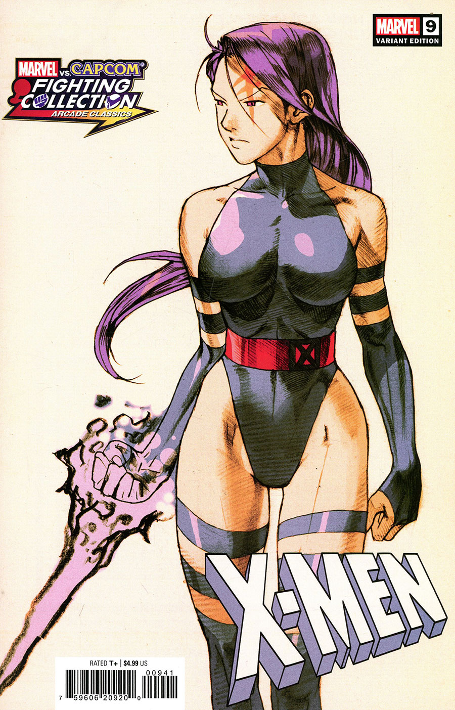 X-Men Vol 7 #9 Cover C Variant Bengus Marvel vs Capcom Cover (Raid On Graymalkin Part 3)(Limit 1 Per Customer)