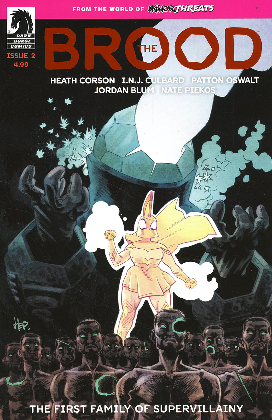 From The World Of Minor Threats The Brood #2 Cover C Variant Scott Hepburn Foil Cover