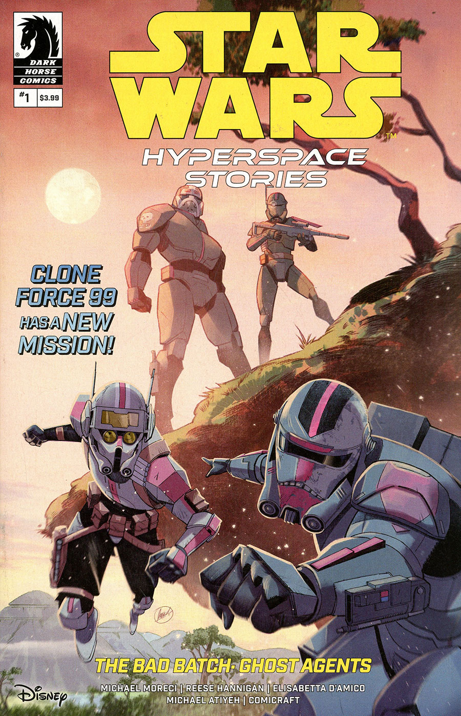 Star Wars The Bad Batch Ghost Agents #1 Cover B Variant French Carlomagno Cover